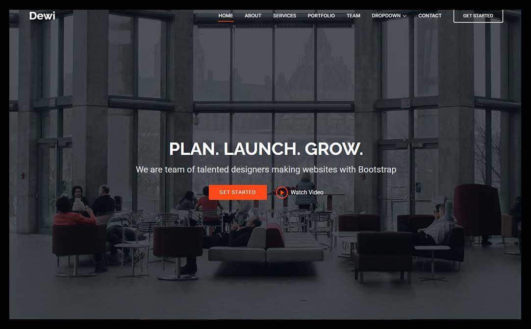Dewi Business & Corporate Template