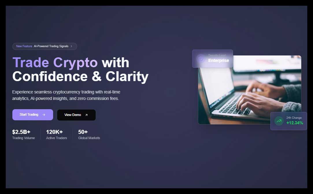 XcryptoFlow Business & Corporate Template